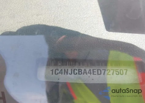 2014 Jeep Compass Sport from USA, damaged, VIN 1C4NJCBA4ED727507